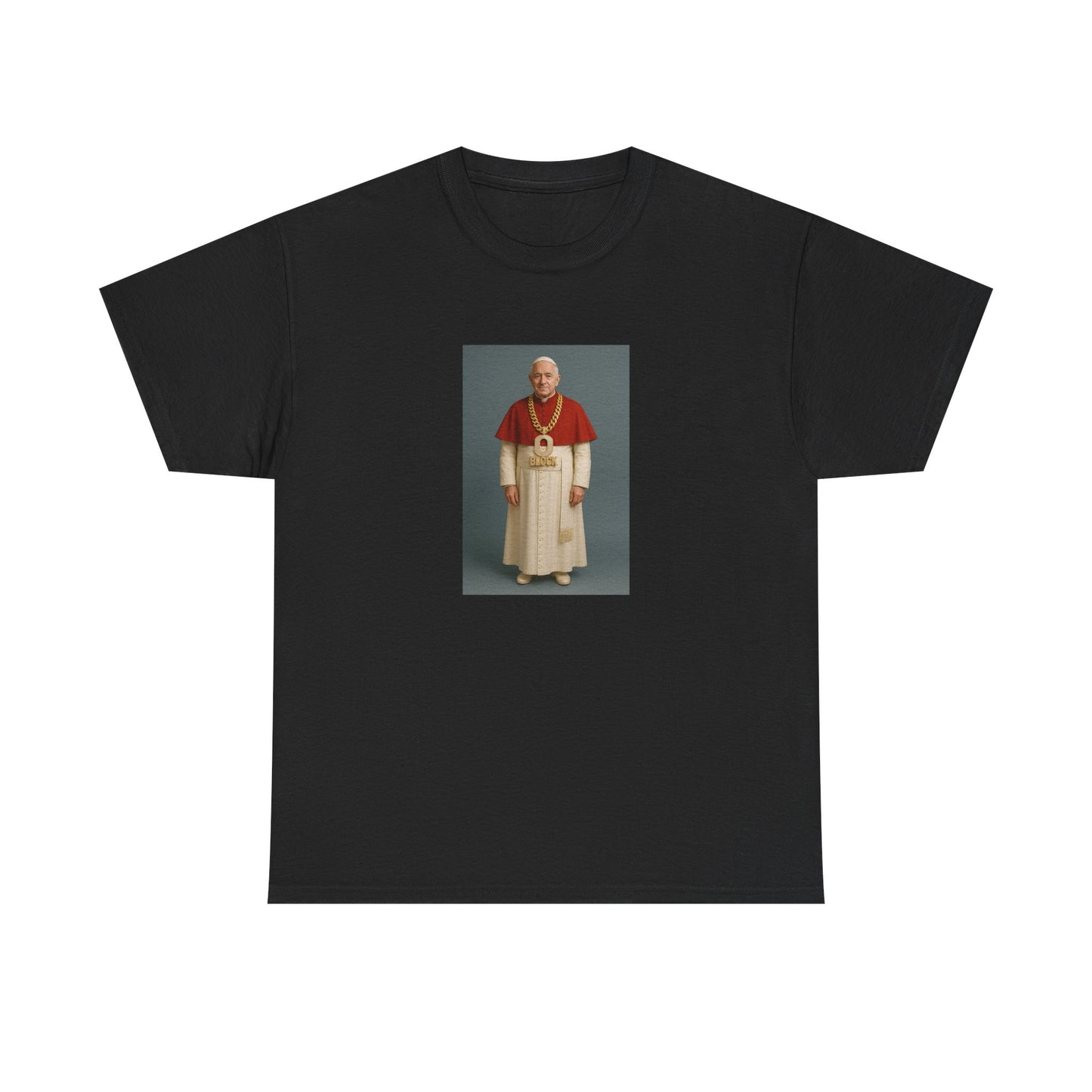 Pope Leo O Block Portrait Tee