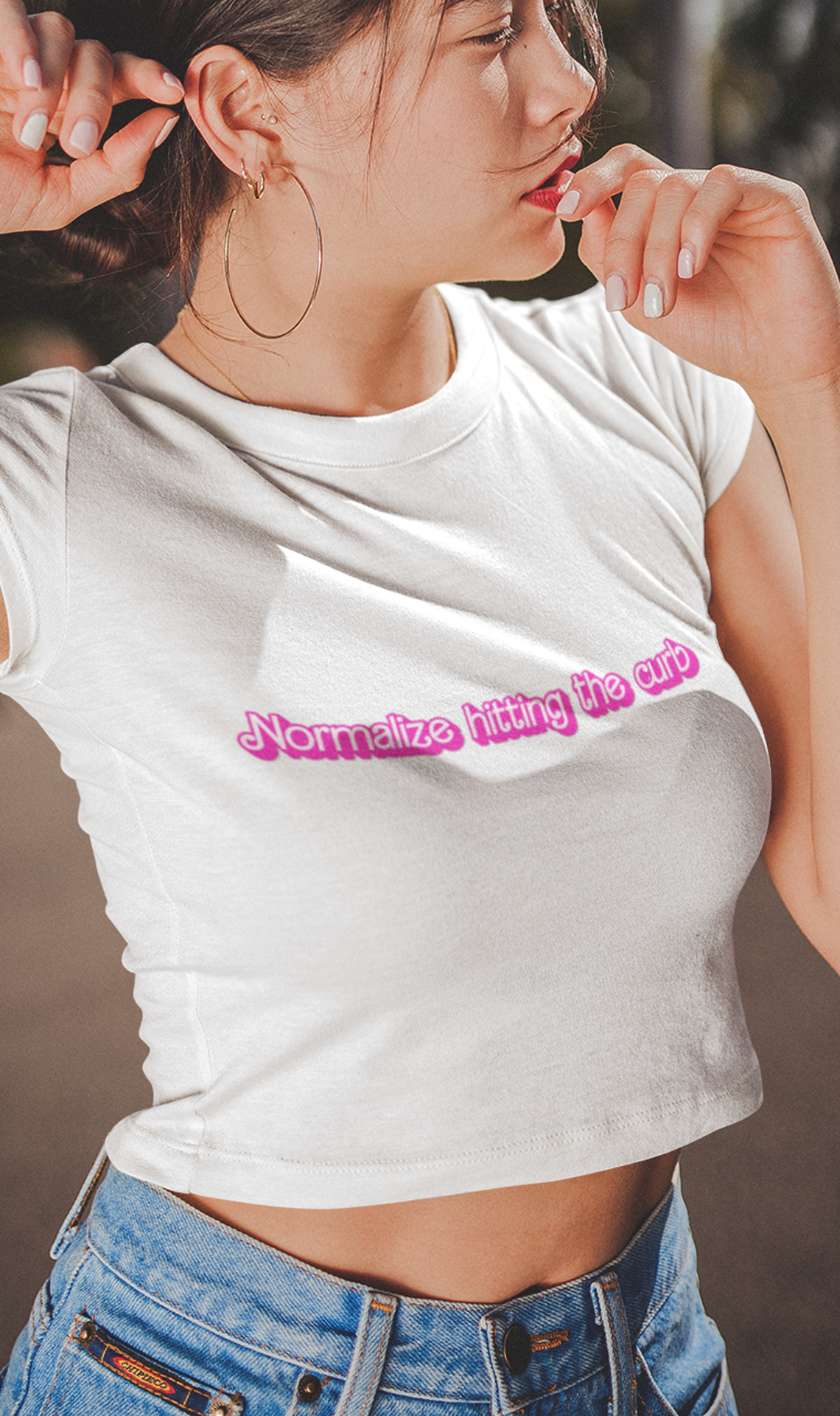 Champion Normalize Hitting The Curb Cropped Tee