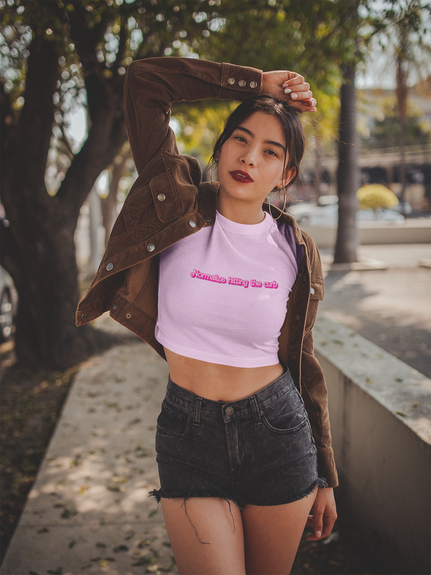 Champion Normalize Hitting The Curb Cropped Tee