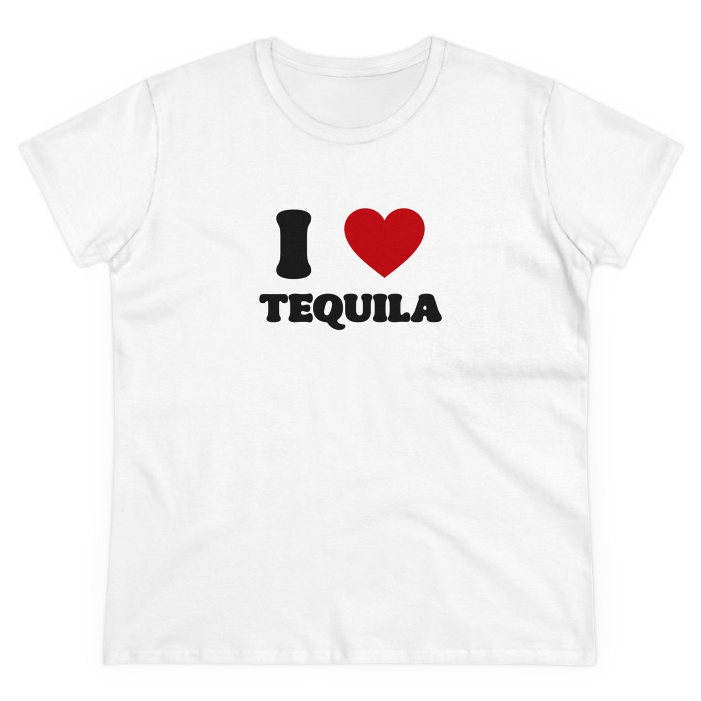 I Heart Tequila 100% Cotton Women's Tee