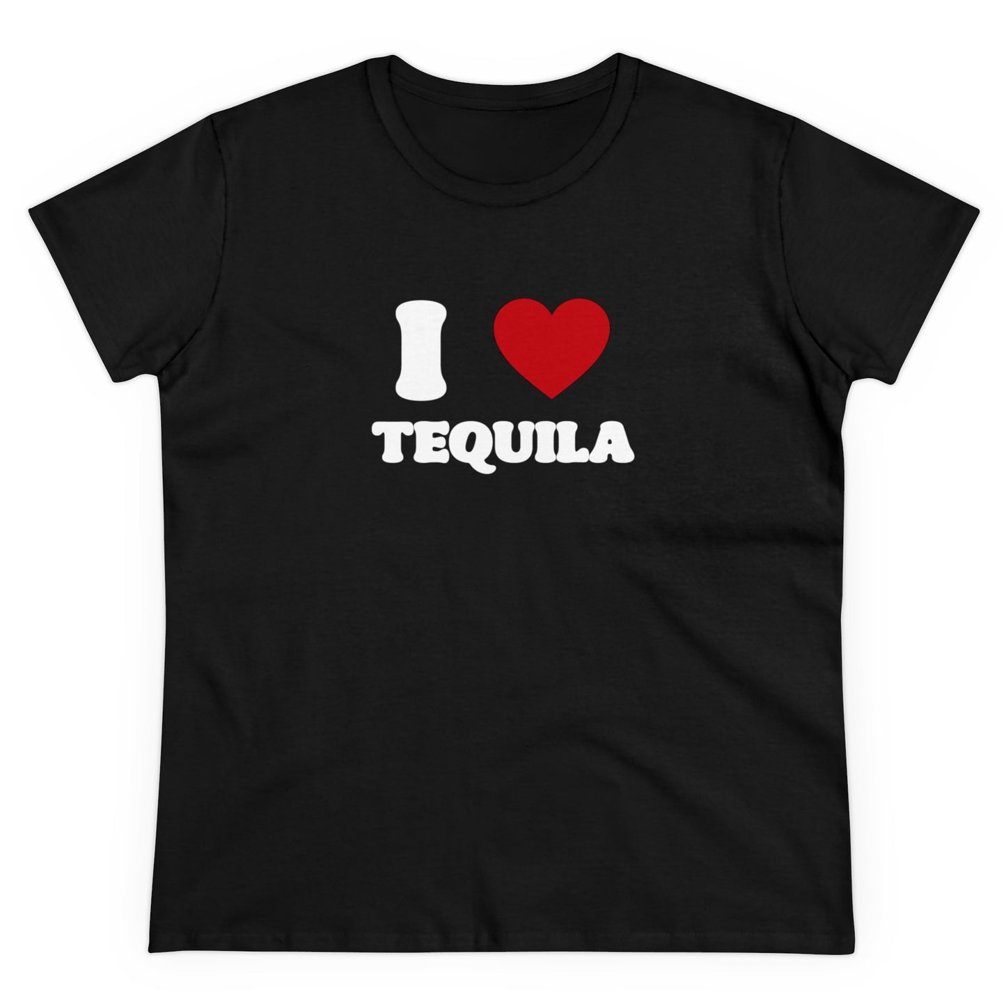 I Heart Tequila 100% Cotton Women's Tee