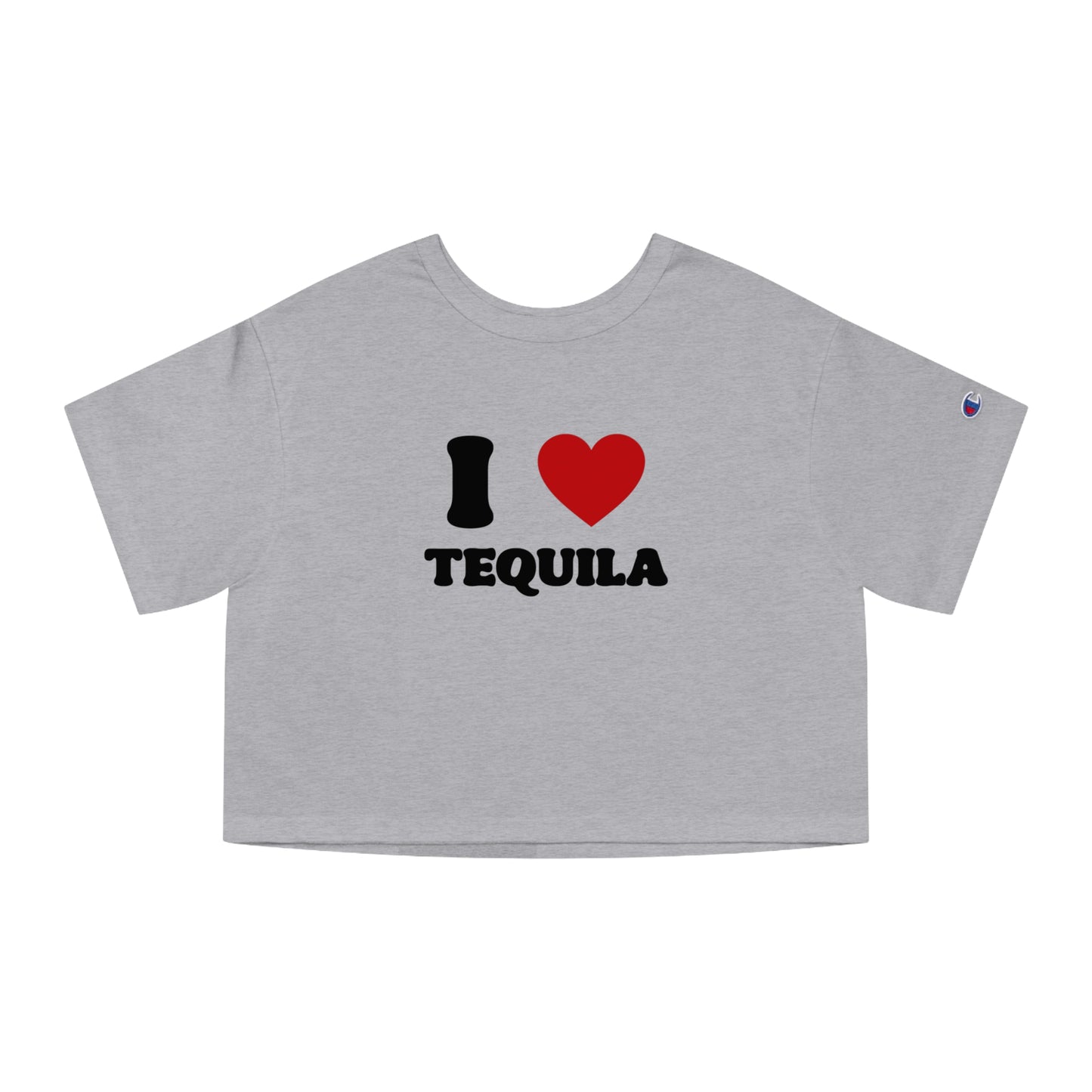 Champion I Heart Tequila Cropped Tee