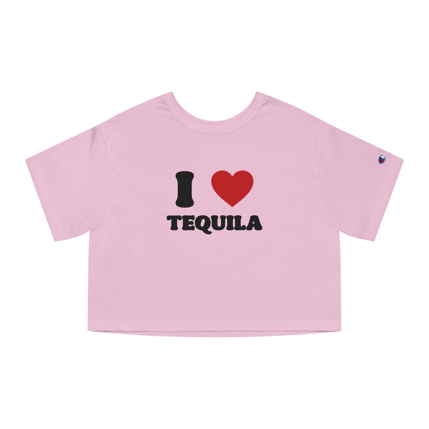 Champion I Heart Tequila Cropped Tee