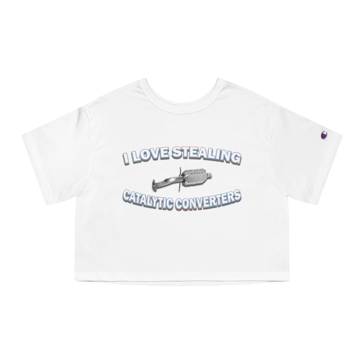 Champion Catalytic Converter Cropped Tee