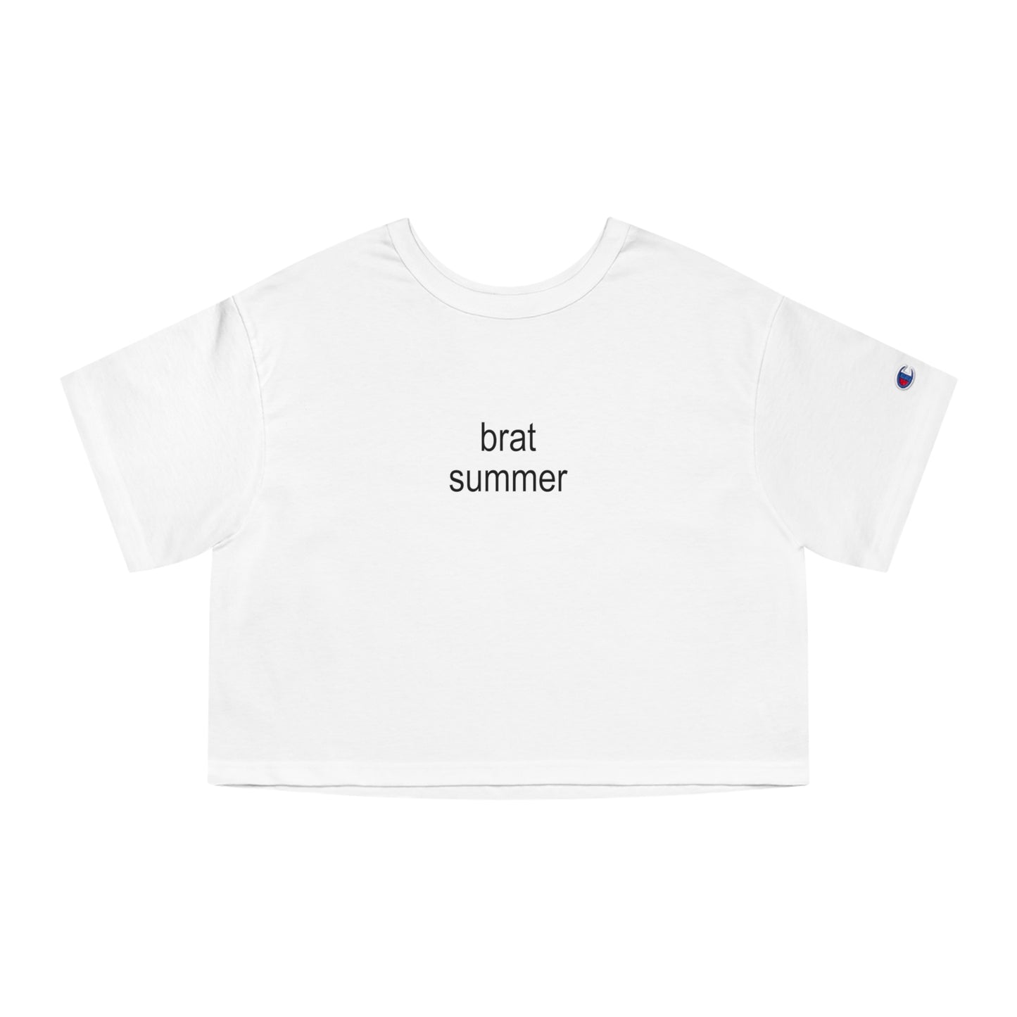 Champion brat summer Cropped Tee