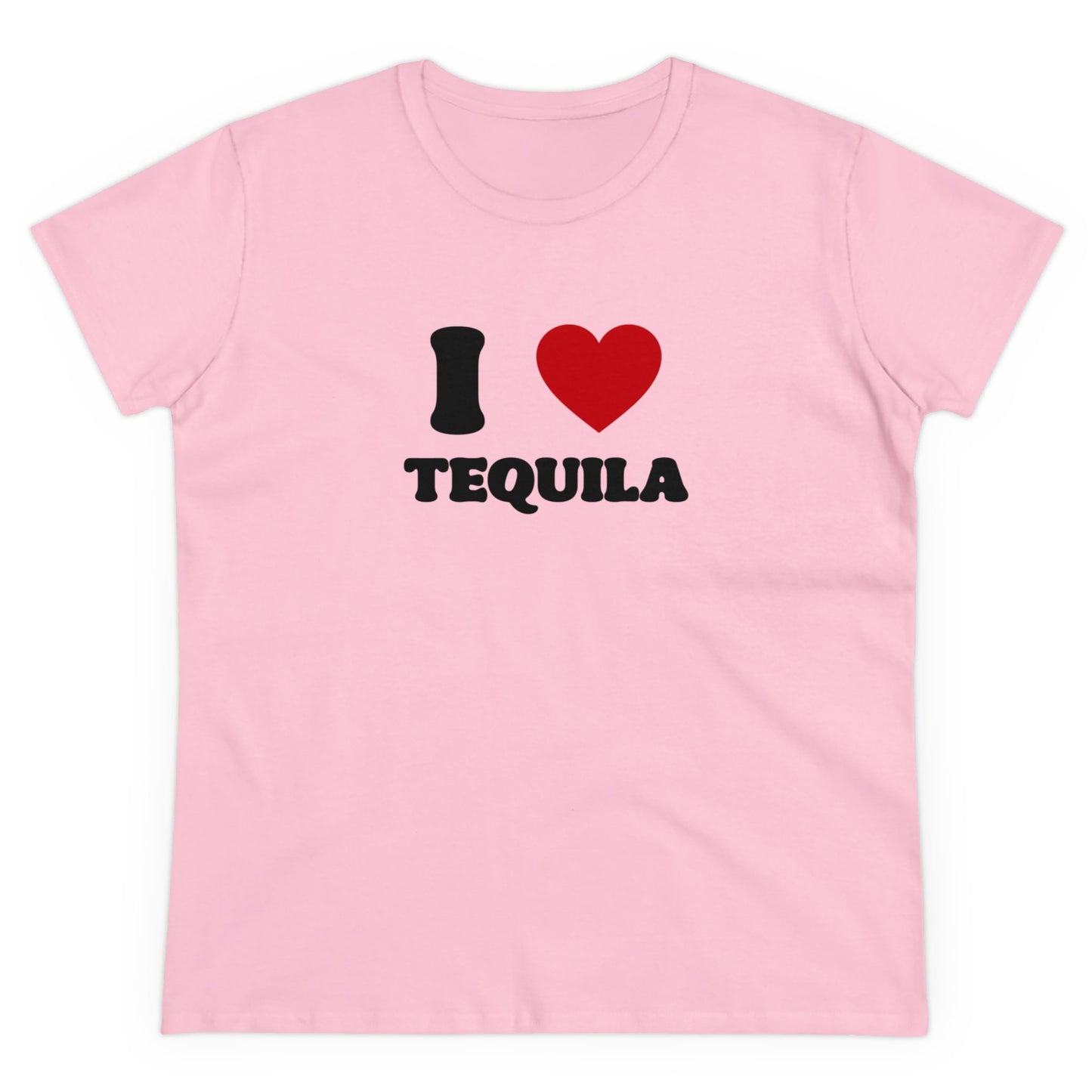 I Heart Tequila 100% Cotton Women's Tee