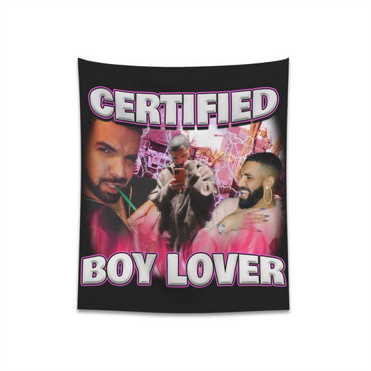 Certified Boy Lover Tapestry