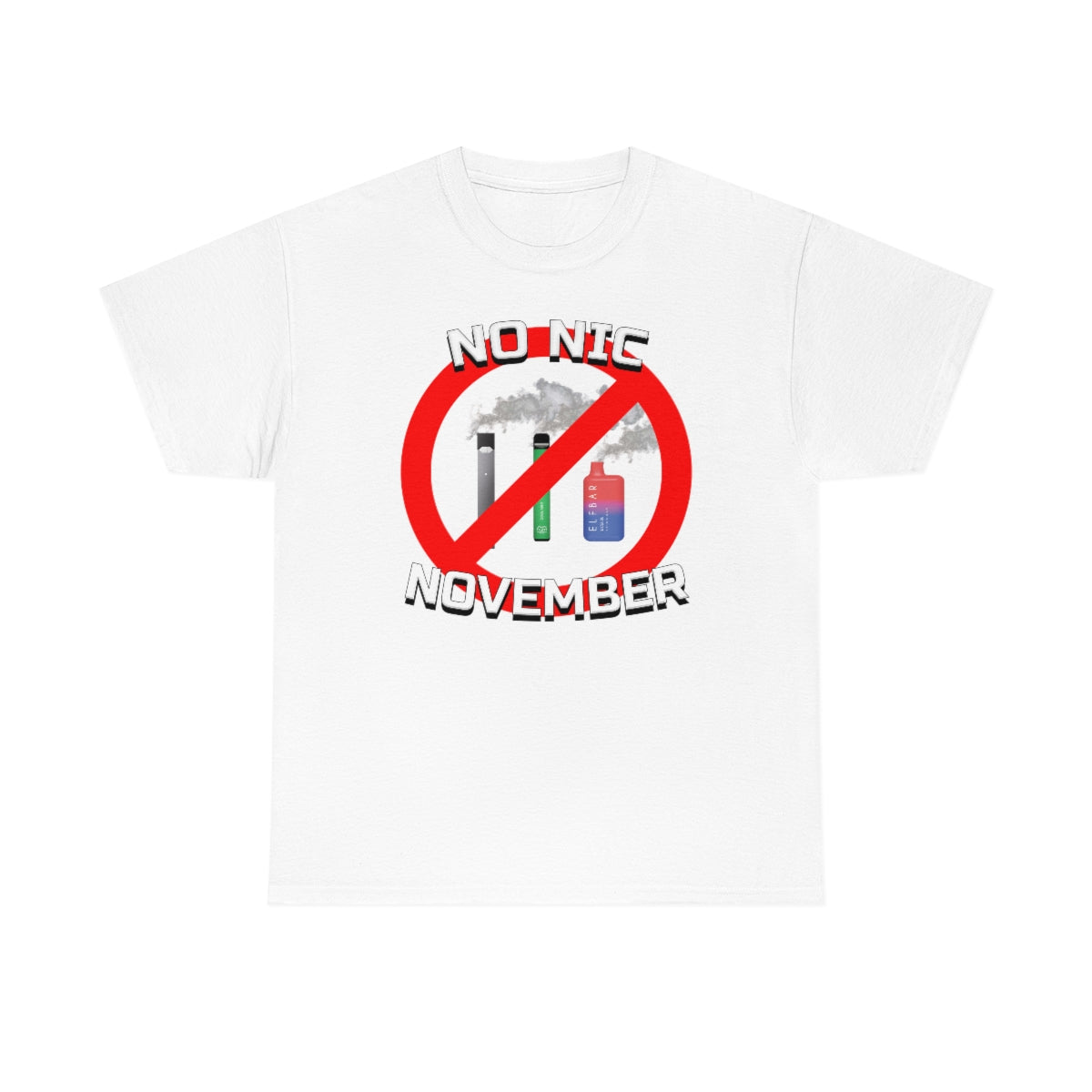 No Nic November Tee