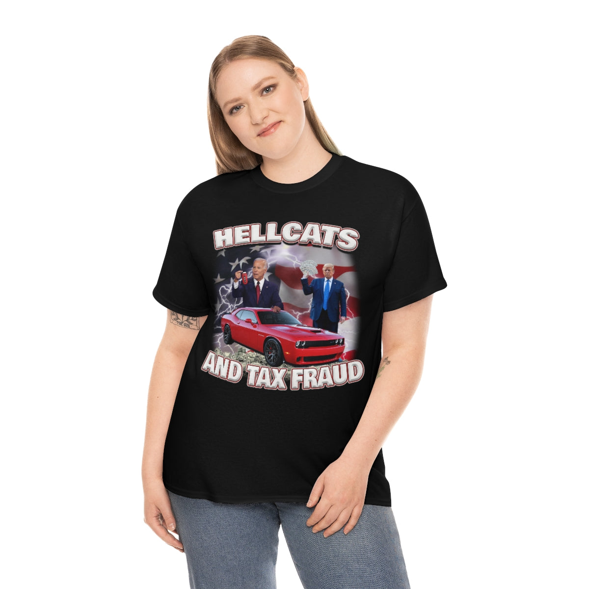 Hellcats and Tax Fraud Tee