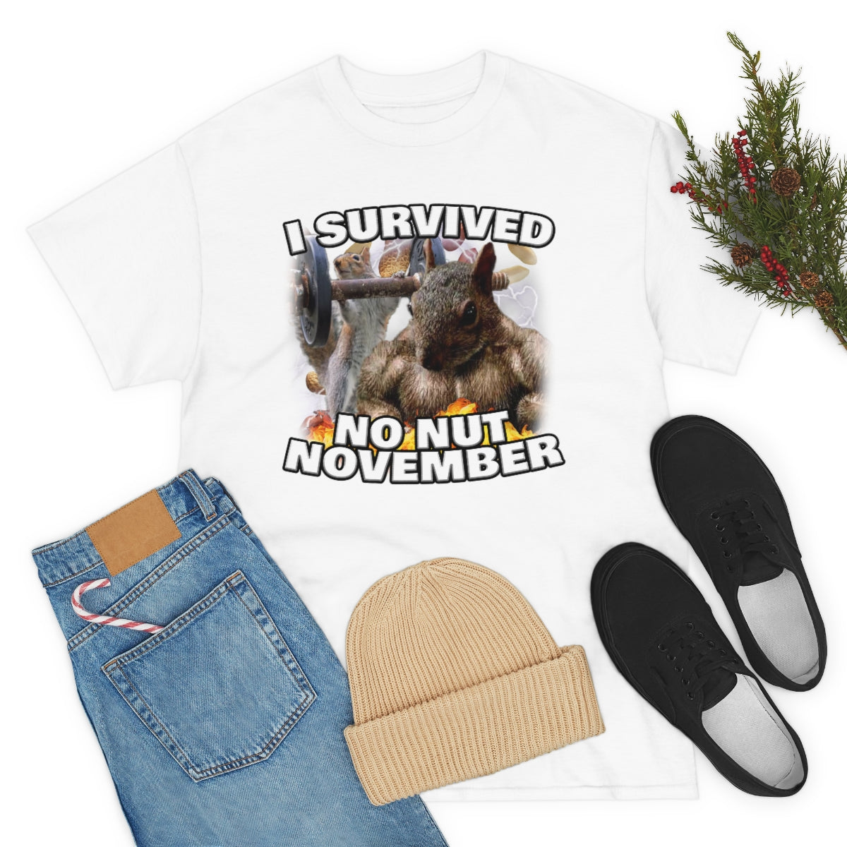 I Survived No Nut November Tee