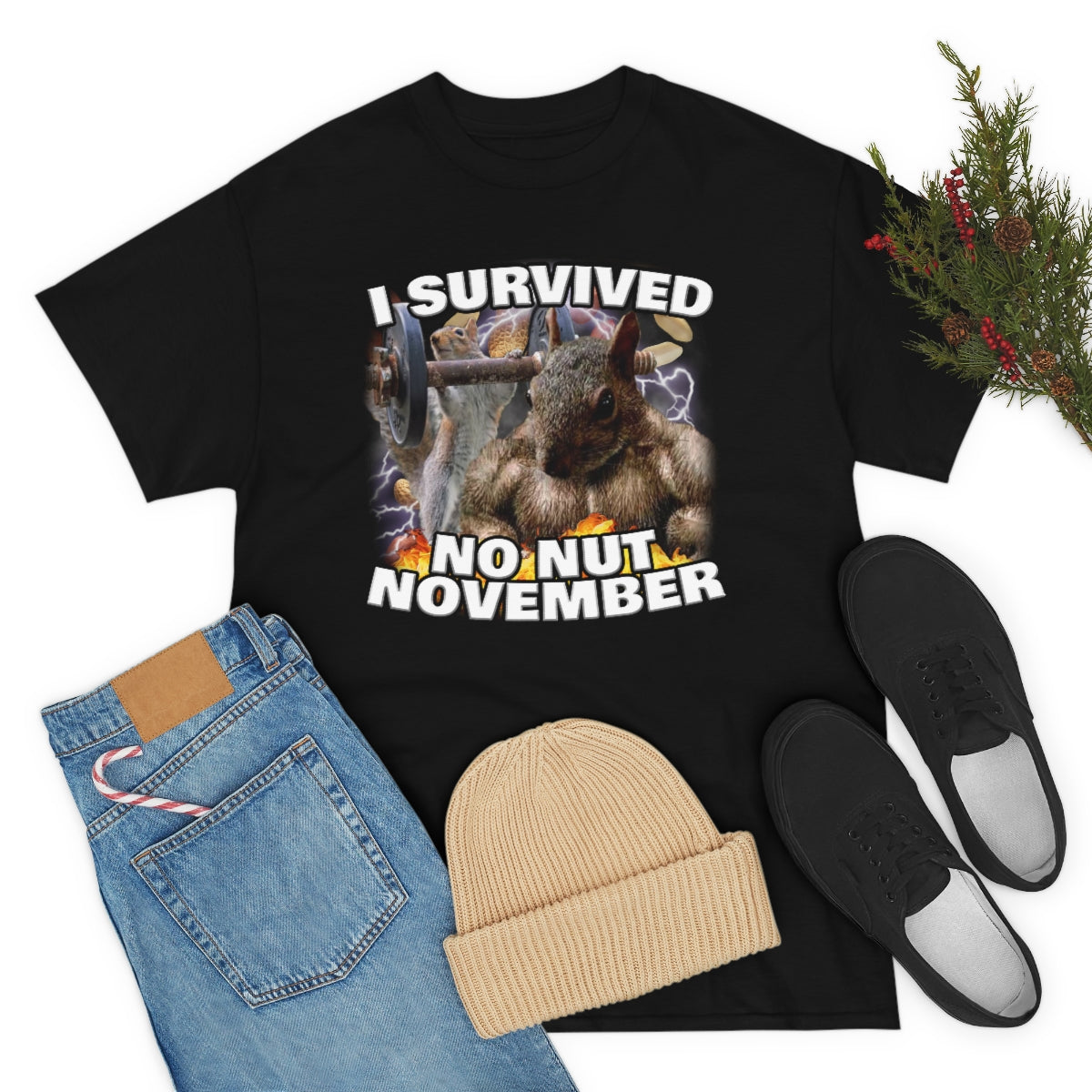 I Survived No Nut November Tee